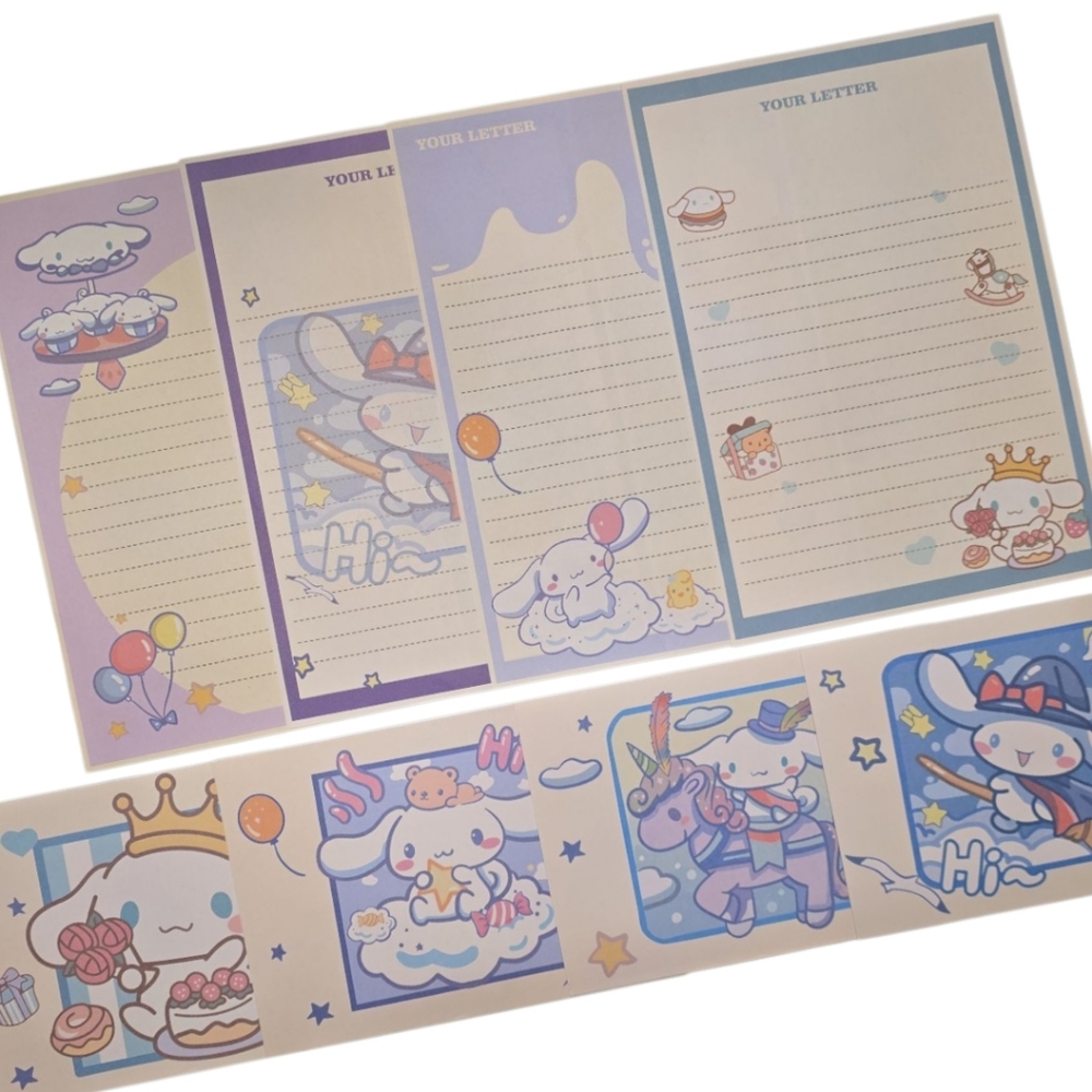 Cinnamoroll Letter Set